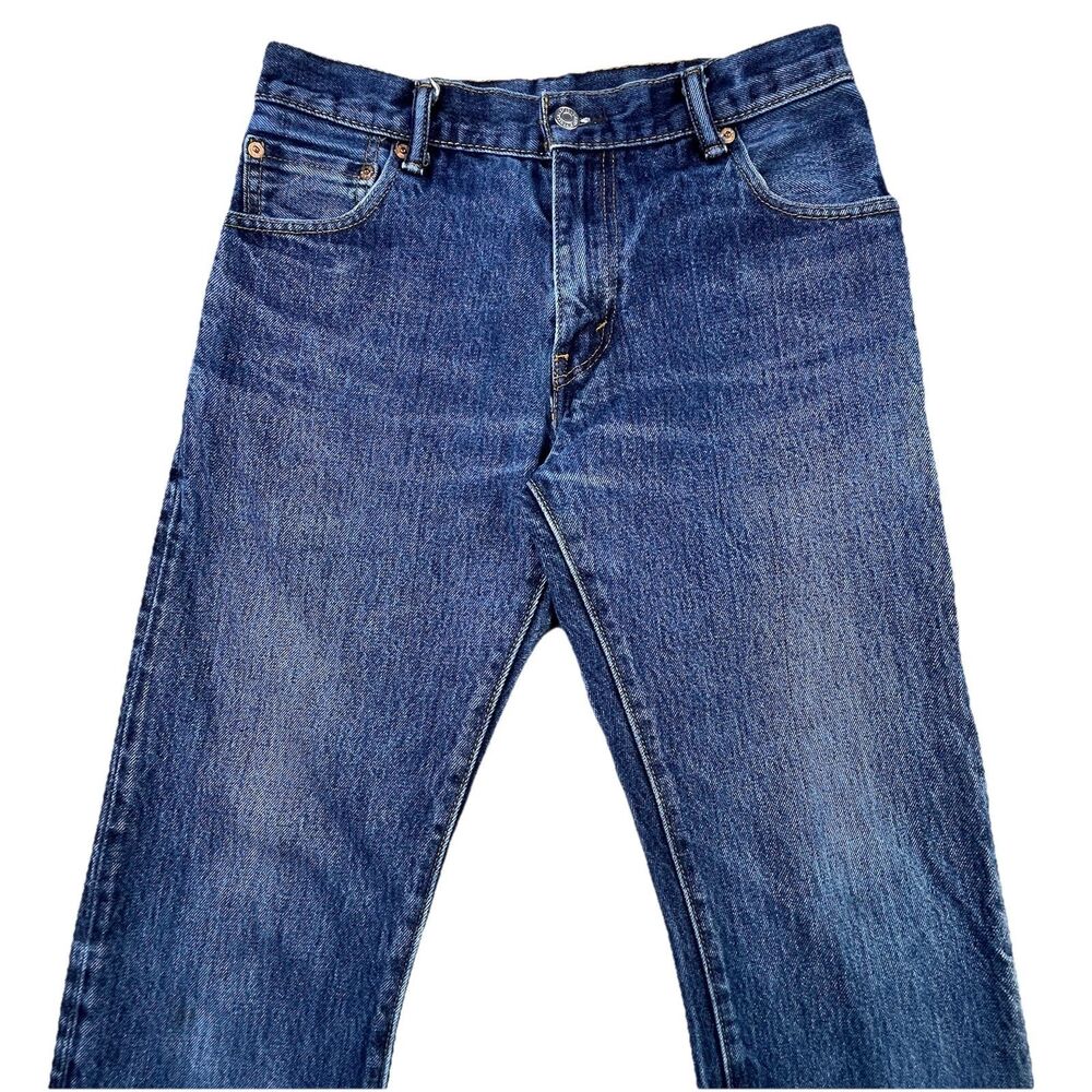 Levi's 517 Bootcut Jeans Men's 30x34 Blue Denim Medium Wash Cowboy Workwear